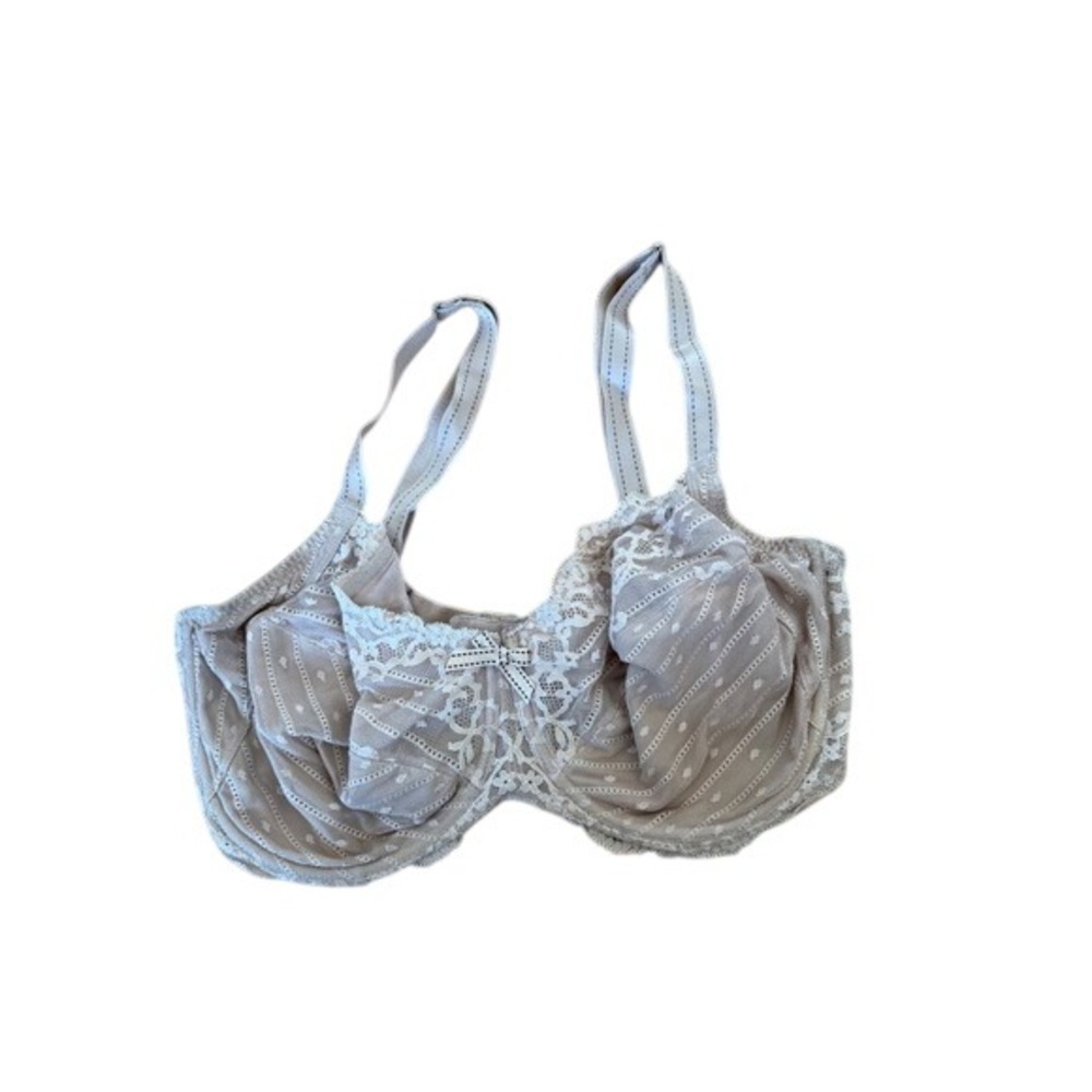 Chantelle beige‎ lace bra